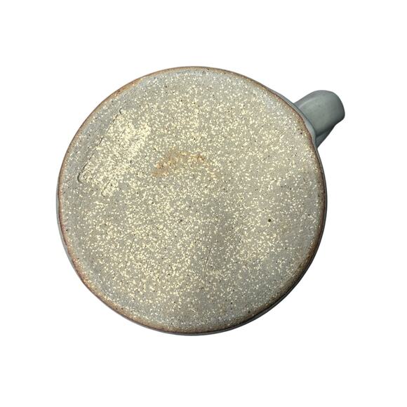 Great Bay Pottery New Hampshire 14 Oz Coffee Tea Mug Christmas Tree Salt Glazed - Picture 6 of 7